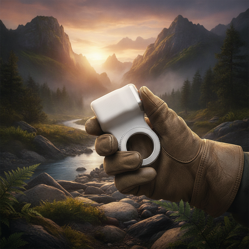 Magnetic Phone Grip with Remote
