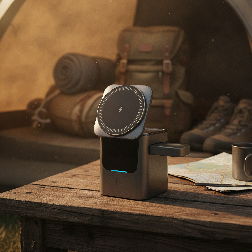 Magnetic Rotating Charging Stand